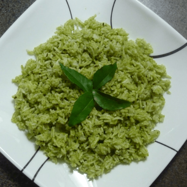 Curry leaves Rice